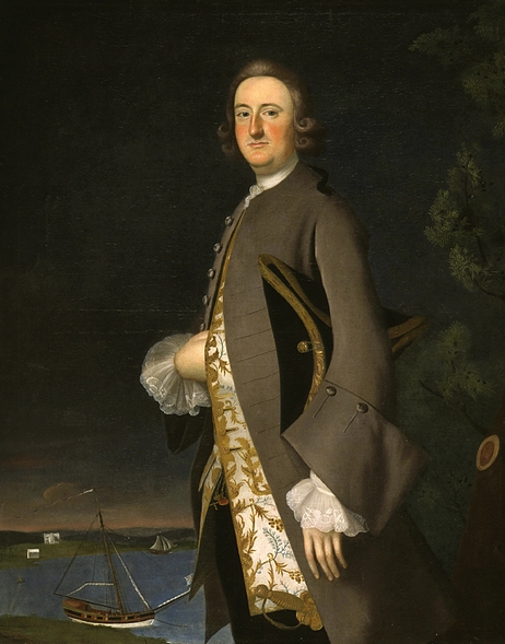 Joseph Blackburn Portrait of Captain John Pigott